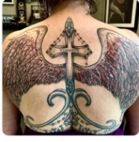 Winged Cross Epic Backpiece