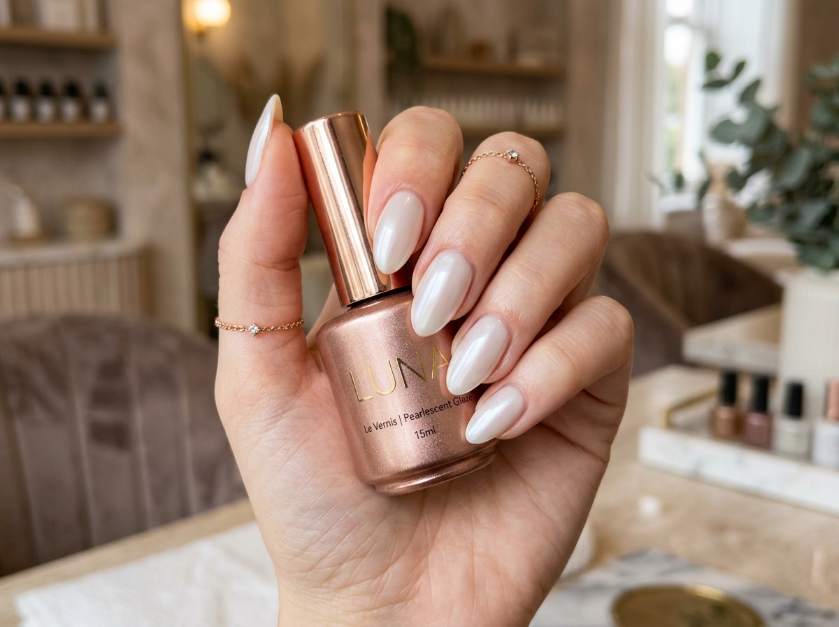 Glazed Donut Almond Manicure