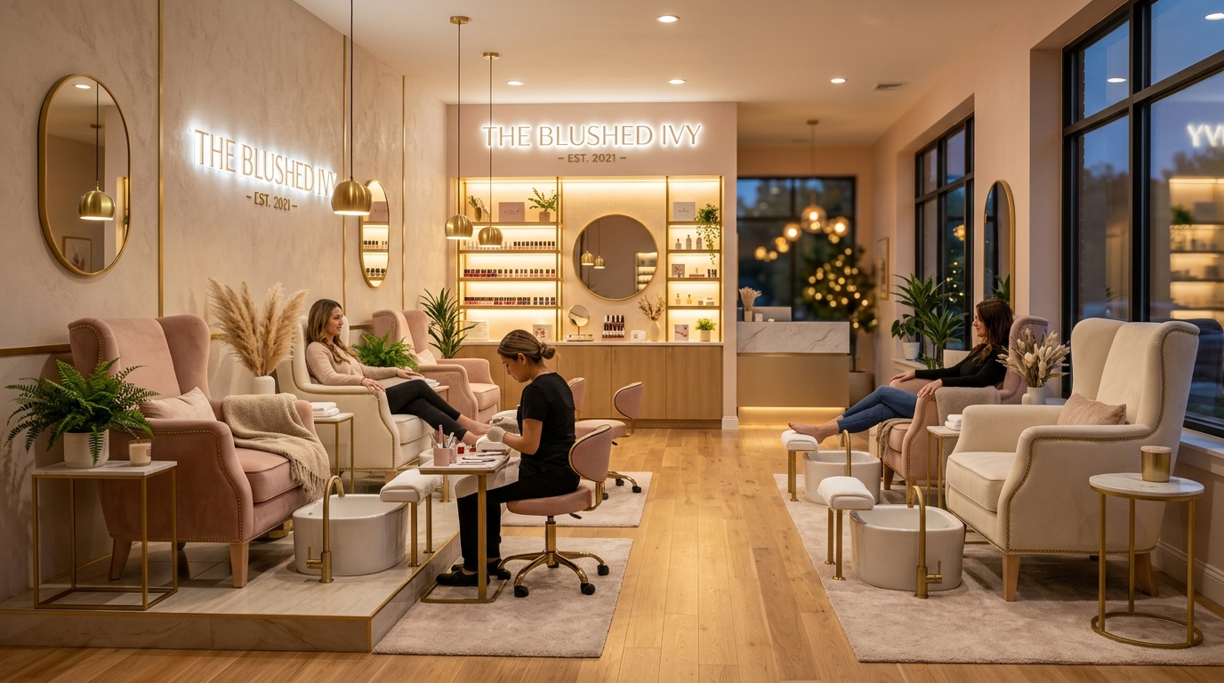 Trendy Nail Spa Interior